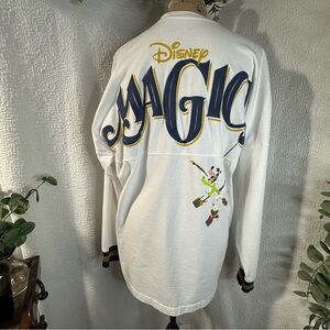 Disney Cruise Line Spirit Jersey Adult Small Goofy Puffy Graphic Print